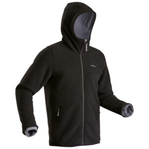 Fleecejacke Winterwandern SH100 U-Warm Herren