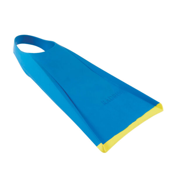 Flossen 100 Bodyboard Ecodesign blau/gelb