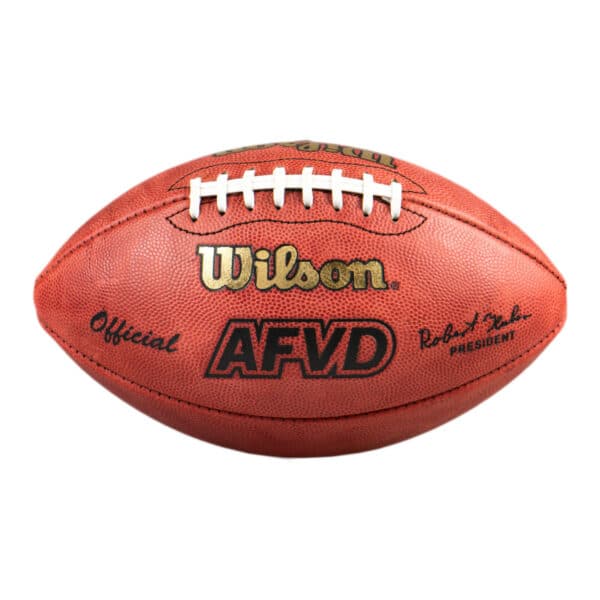 Football AFVD Game Ball WTF1000 offizielle Größe Leder