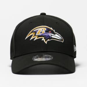 Football Cap US NFL New Era 9Forty Baltimore Ravens Damen/Herren schwarz