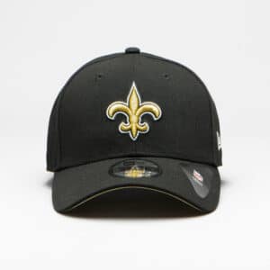 Football Cap US NFL New Era 9Forty New Orleans Saints Damen/Herren schwarz/gold