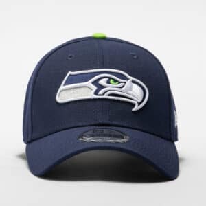 Football Cap US NFL New Era 9Forty Seattle Seahawks Damen/Herren marineblau