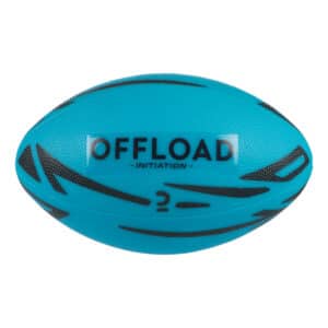 Freizeit-Rugbyball R100 Mini PVC blau