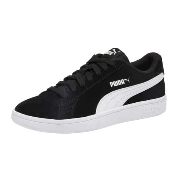 Freizeitschuhe Sneakers Schnürung Puma Smash schwarz