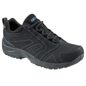 Freizeitschuhe Walking Nakuru wasserdicht Leder Herren schwarz