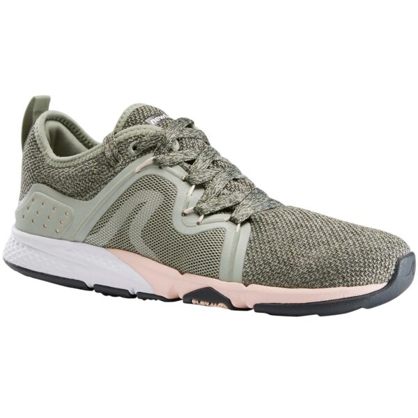 Freizeitschuhe Walking PW 540 Flex H+ Damen khaki/rosa