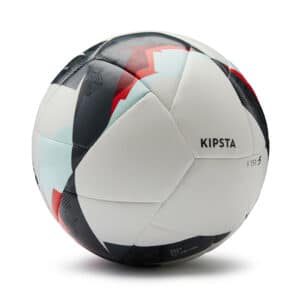 Fussball F550 Hybrid FIFA Basic Grösse 5 weiss/rot