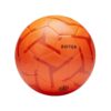 Fussball Society 100 Größe 5 orange/rot