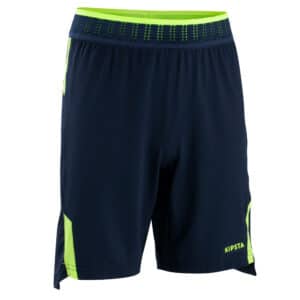 Fussballshorts CLR Kinder blau/neongelb