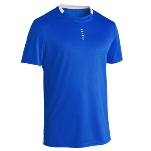 Fussballtrikot F100 Ecodesign Damen/Herren blau