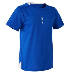 Fussballtrikot F100 Kinder blau