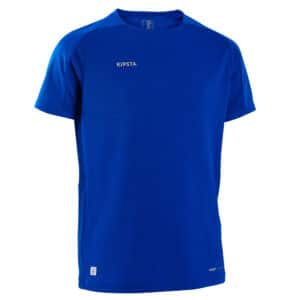 Fussballtrikot kurzarm VIRALTO Kinder blau