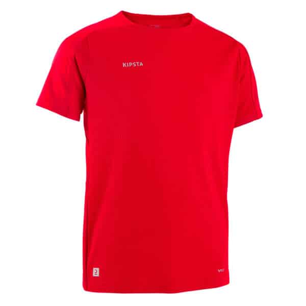 Fussballtrikot kurzarm VIRALTO Kinder rot
