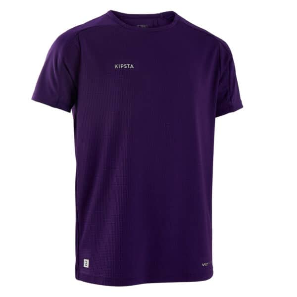 Fussballtrikot kurzarm VIRALTO Kinder violett