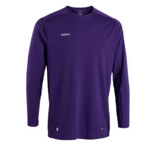 Fussballtrikot langarm Viralto Club violett