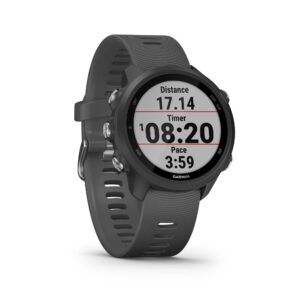 GPS-Pulsuhr Laufuhr Forerunner 245 grau