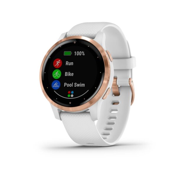 GPS Smartwatch Vivoactive 4S weiss/gold