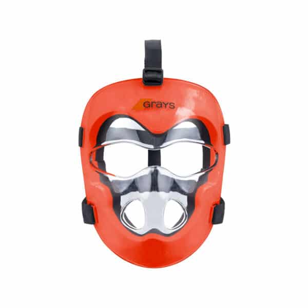 Gesichtsmaske Feldhockey PC Grays Damen/Herren transparent/orange