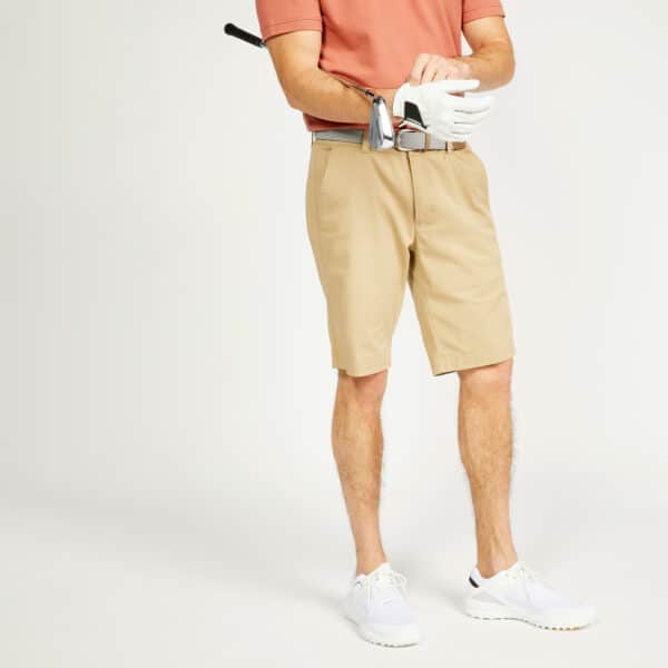 Golf Bermuda Short MW500 Herren beige