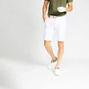 Golf Bermuda Short MW500 Herren weiss