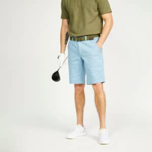 Golf Bermuda Shorts MW500 Herren jeansblau