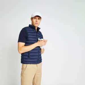 Golf Daunenweste MW500 Herren marineblau