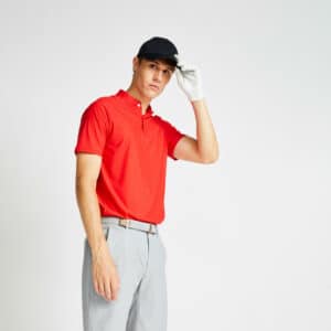 Golf Poloshirt kurzarm WW900 Herren rot