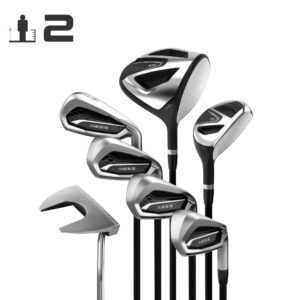Golfschläger Set 7 Schläger 100 RH Graphit Erwachsene Größe 2