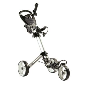 Golftrolley Compact 3-Rad weiss