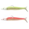 Gummiköder Shad EELO 200 48 g Sandaal Neon
