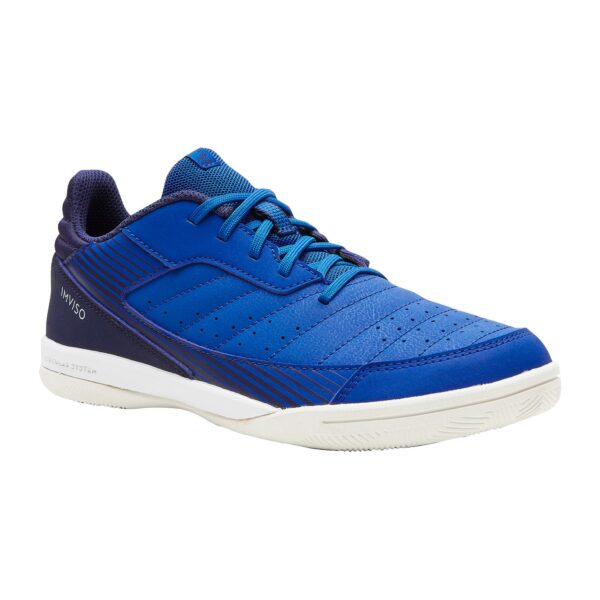 Hallenschuhe Futsal Eskudo 500 Kinder blau