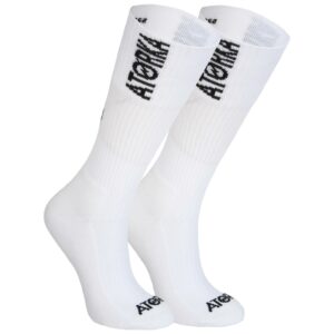 Handballsocken weiß/schwarz