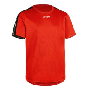 Handballtrikot H100 kurzarm Kinder rot