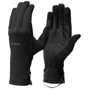 Handschuhe Bergtrekking Trek 500 Stretch Erwachsene schwarz