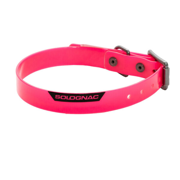 Hundehalsband neon-rosa500