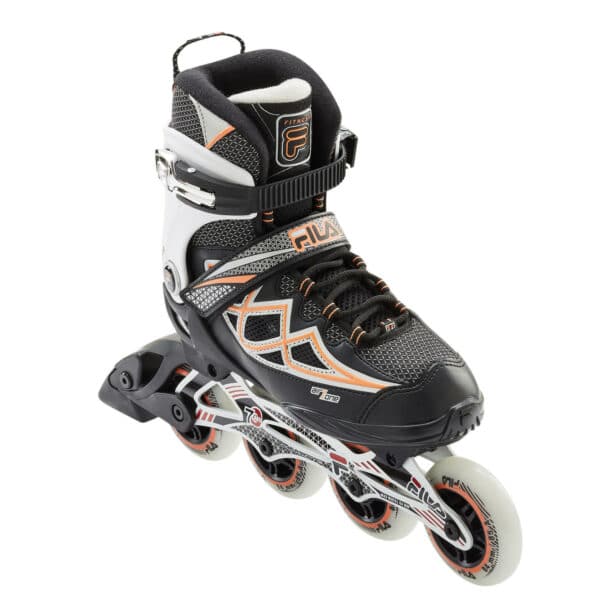 Inline Skates Fitness-Inliner PRIMO AIR ZONE 84 mm Damen schwarz/lachsrot