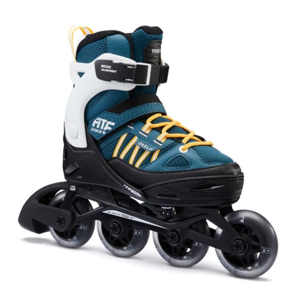 Inline Skates Inliner Fitness FIT 5 Racing Kinder blau