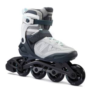 Inline-Skates Inliner Fitness FIT500 Damen hellgrau