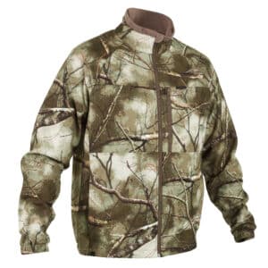 Jagd-Fleecejacke 300 leise warm