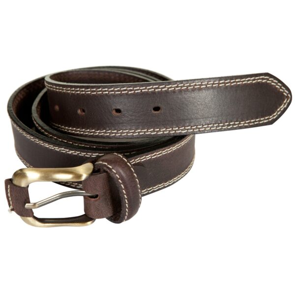 Jagd-Ledergürtel Braun