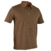 Jagd-Poloshirt 100 atmungsaktiv braun