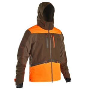 Jagdjacke / Regenjacke RENFORT 900 orange/braun