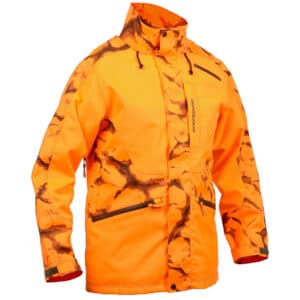 Jagdjacke / Regenjacke SUPERTRACK 500 orange