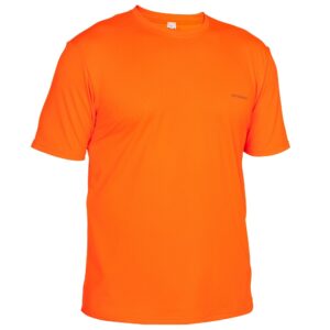 Jagdshirt kurzarm 300 atmungsaktiv orange