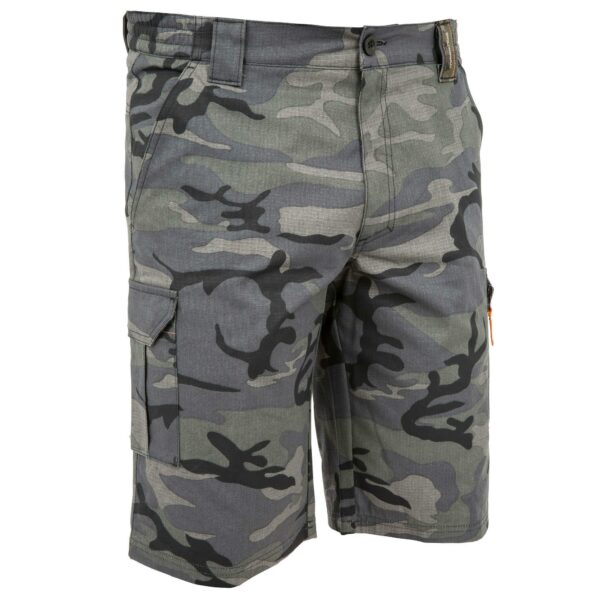 Jagdshorts 500 Camouflage schwarz