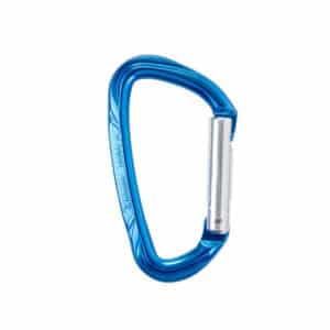 Karabiner Rocky M nicht verriegelbar blau