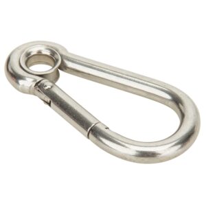 Karabiner mit Auge Inox 6 mm Segeln