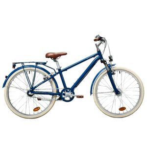 Kinderfahrrad City Bike 24 Zoll Hoprider 900 blau