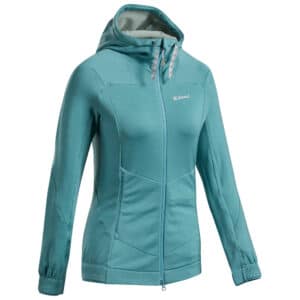 Kletterfleece Stretch Vertika Damen türkis