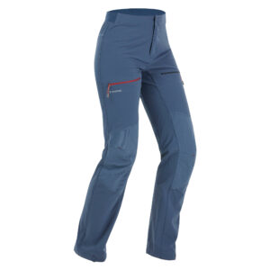 Kletterhose leicht Bergsteigen Rock Evo Herren blau